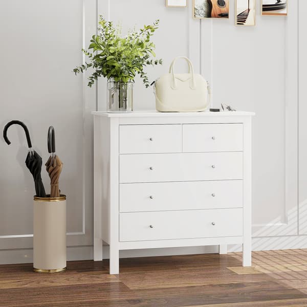 Sideboard 79x39,5x80,5 cm Vit, förvaring