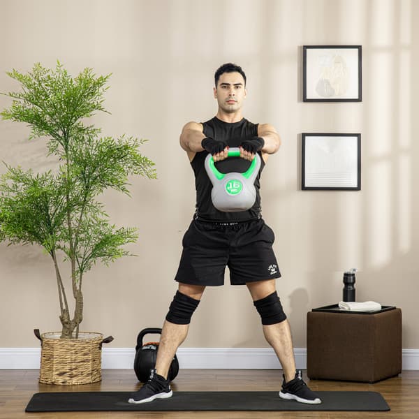 Kettlebell 27x17x31 cm Grön