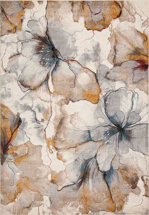 Matta 160x230 cm Beige Orange