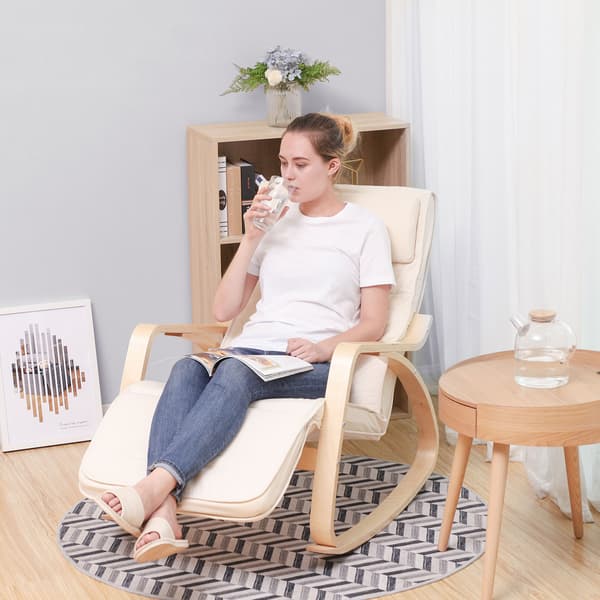 Gungstol 121,5x67x84 cm Beige