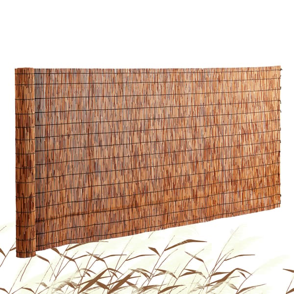 Rørhegn, 500x170 cm, Brun, Naturlig Rør