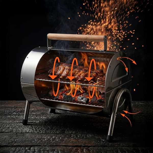 Bordsgrill med 2 galler, Kodustaar
