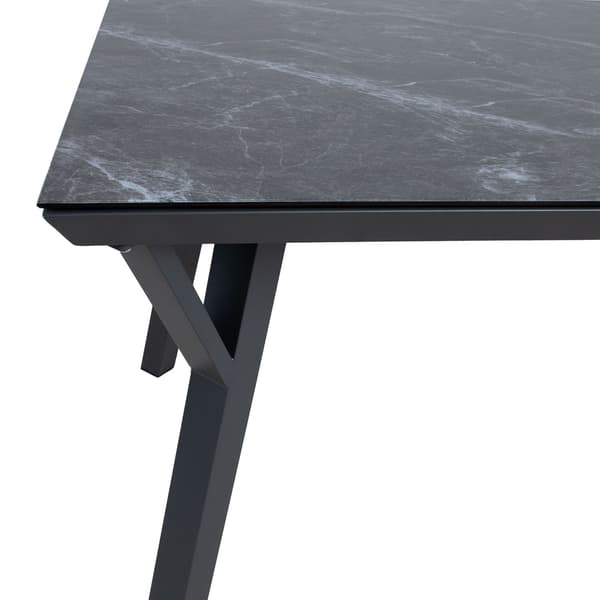 Bord CASPER 160x90x73 cm Grå