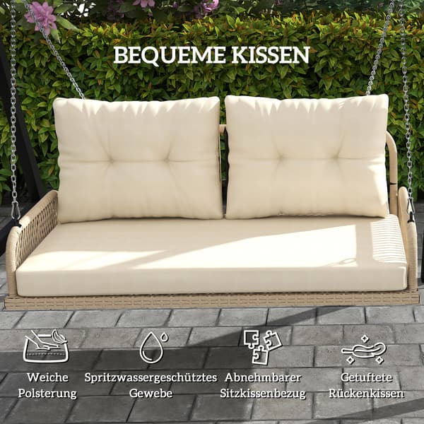 Verandasving, 115x66x44 cm, Beige