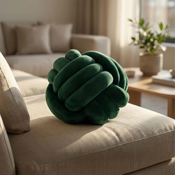 Knot Pude, uldkugle til sofaen, Kodustaar