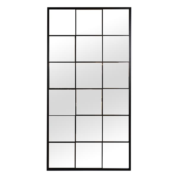 Spejl SIMONE 90x180 cm Sort