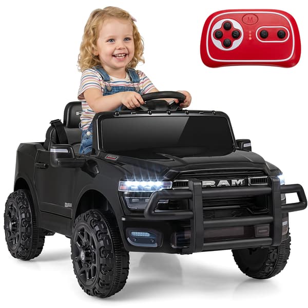 Børns elektriske kørelegetøj RAM 3500 61x96,5x48,5 cm sort