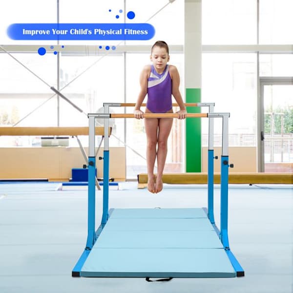 Gymnastiktræning Parallel Bars, 99x52x55 cm, Lilla , Star