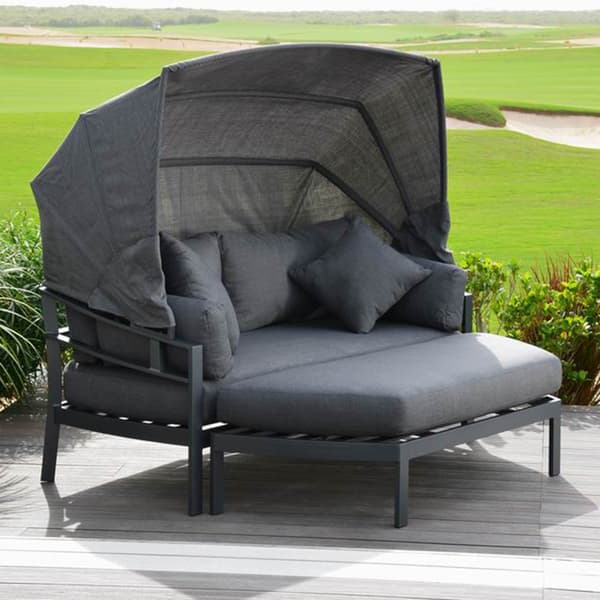 Sohva TOMSON 182x82x72,5 cm Tummanharmaa