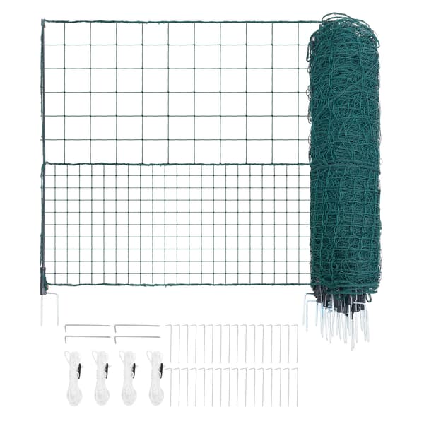 Midlertidigt hegn 105x5000 cm Grøn plastnet