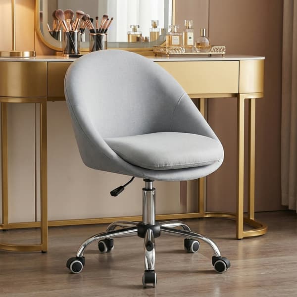 Kontorsstol 60x60x80-90 cm Grå Justerbar