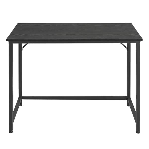 Computerbord 50x100x75 cm Sort Stål