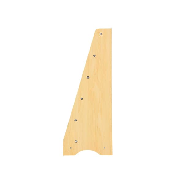 Barnbokhylla, 67x74x26,5 cm, lönn