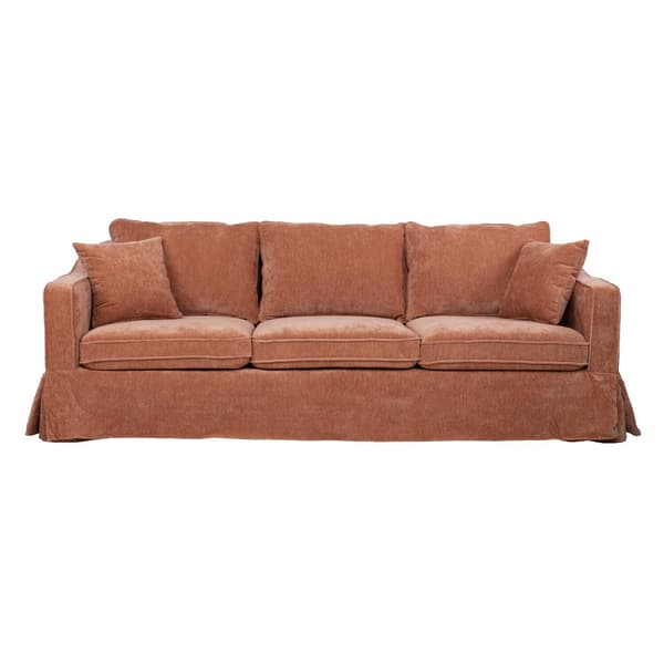 Soffa SIENNA 3-sits 215x87xH80cm, orange