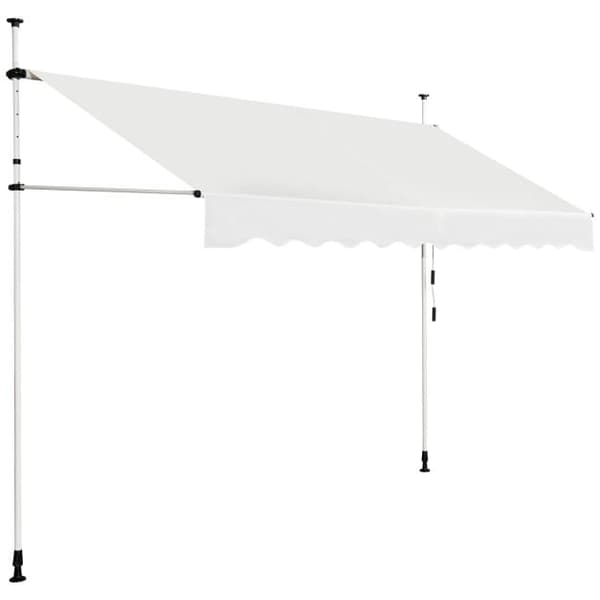 Balkongmarkis, 300x120 cm - Material: aluminium, polyester tyg , Star