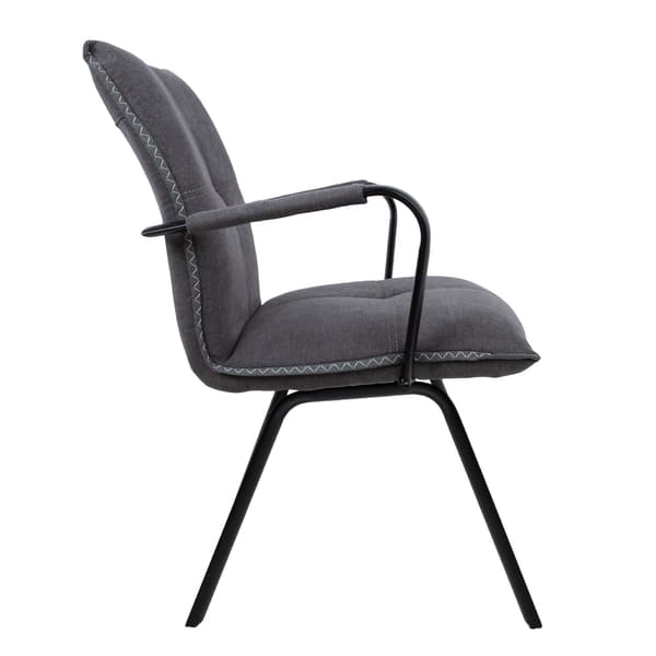 Stol Eddy 59x56x89 cm Grå tyg