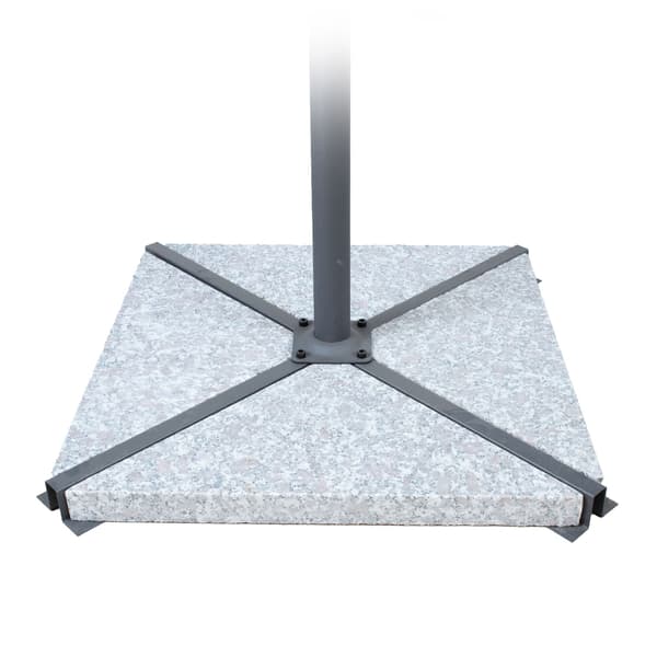 Parasolfod Sten 47x47x5 cm Granit