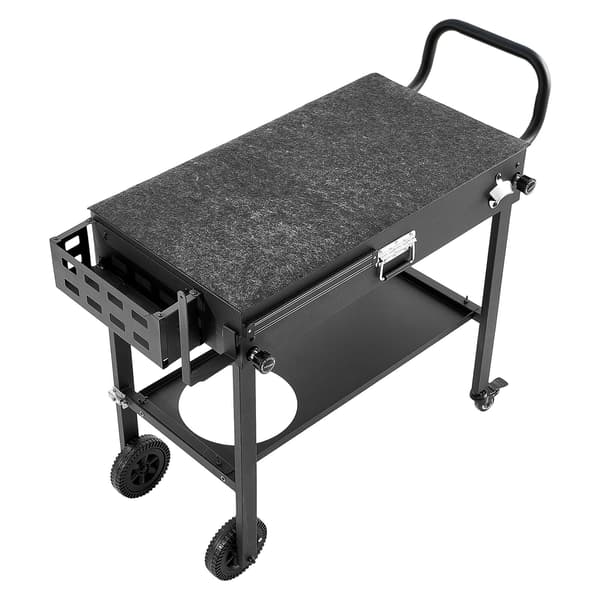 Grillvogn, 104x47.5x89 cm, Sammenklappelig, Stål