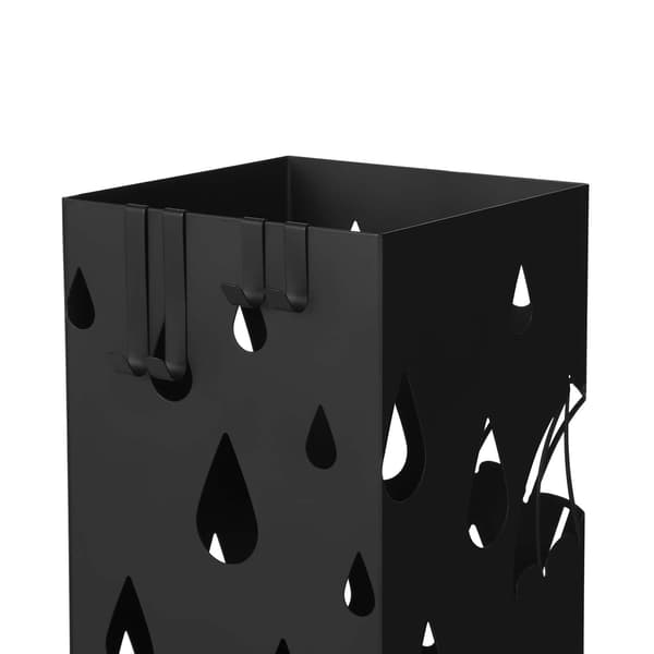 Paraplyholder, 15.5x15.5x49 cm, Sort