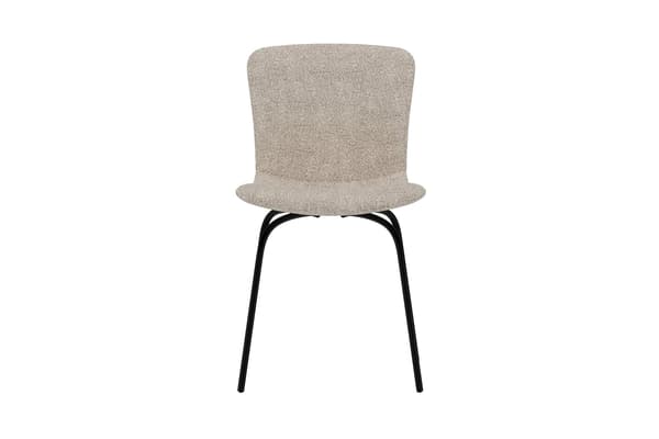 Spisebordsstol Linus 2-pak Beige Bouclé