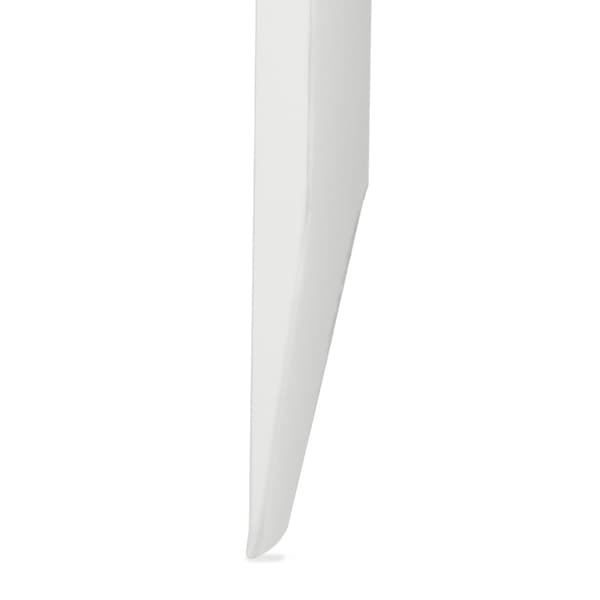 Parasolspyd, 42x20x5 cm, hvid, stål, Kodustaar