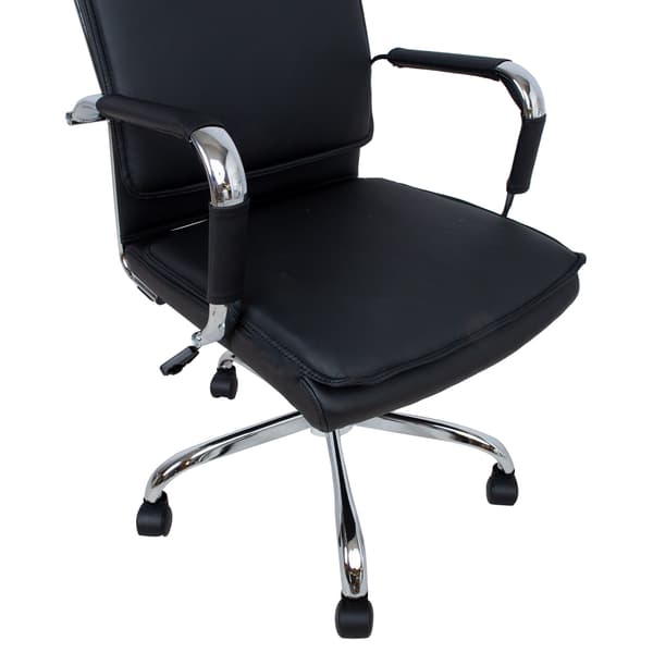 Kontorstol ULTRA 54,5x60x106,5 cm Sort Kunstlæder