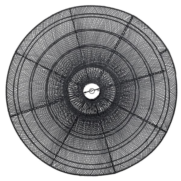 Loftlampe, The Macaron XL, 150x150x47 cm, Sort