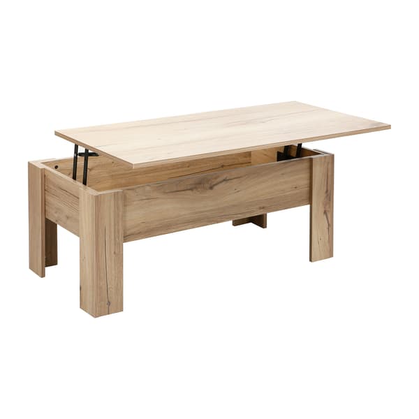 Soffbord HANNES 100x50x42 cm rustik förvaring