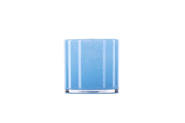 Lanterne Glora 12x12 cm Blåt Glas