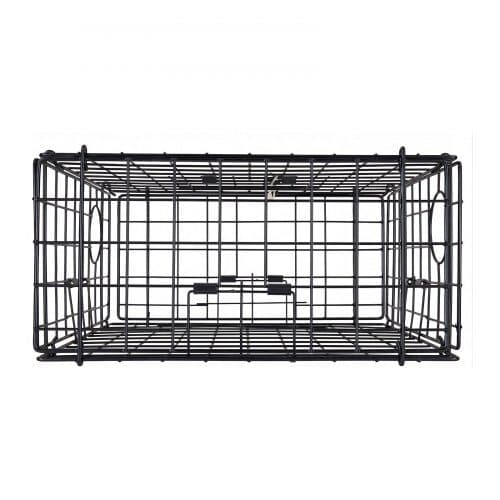 Krabbfällor 2 st 62x62x30 cm svart