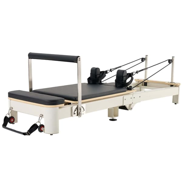 Pilates Reformer-maskin, 221,5x70x83 cm, Fällbar