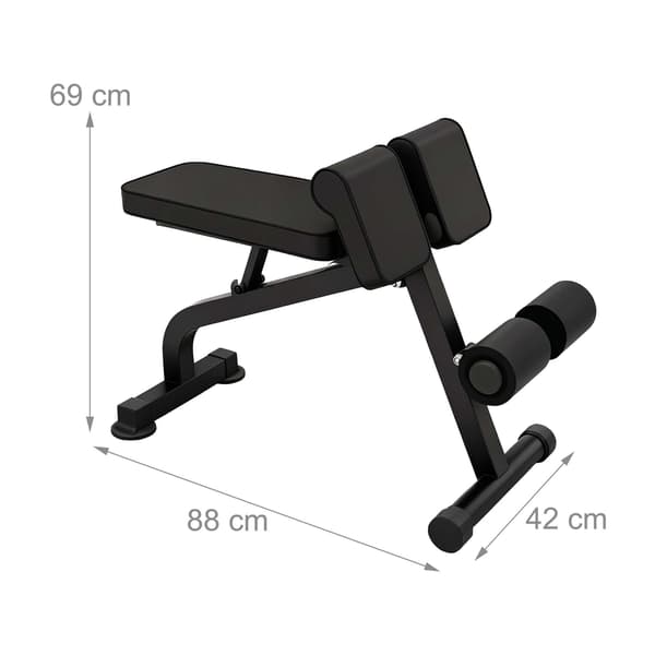 Bänk för hyperextension och curls, Kodustaar