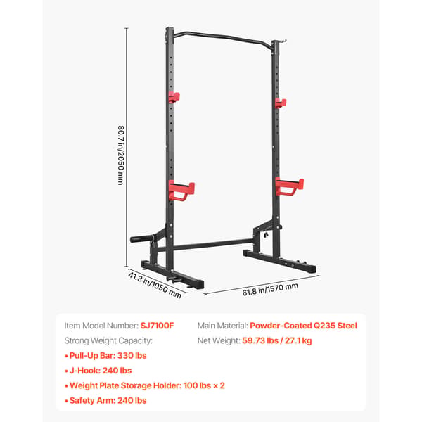 Power Cage, 105x157x205 cm, Styrketræning