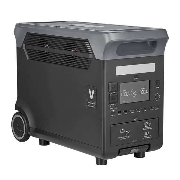 Bærbar Strømstation 609x294x457 mm Sort Batteri Backup