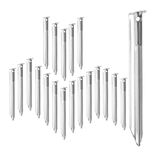 Tältpinnar set 18,3x2,2x1,7 cm stål, Kodustaar