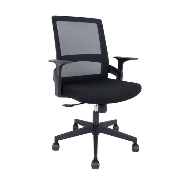 Kontorstol ROCK 63x68x93-103 cm Sort