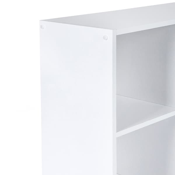 Bokhylla 97,5x65,5x30 cm Vit Förvaring