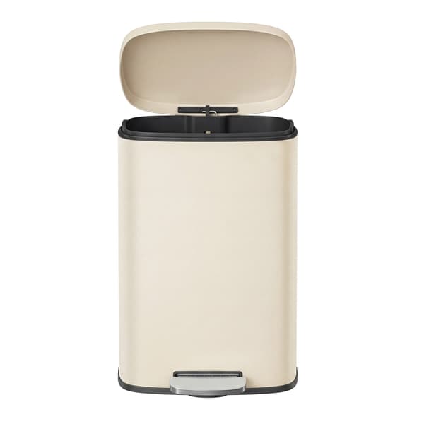 Soptunna, 43,2x37,1x63,2 cm, Beige, Stål