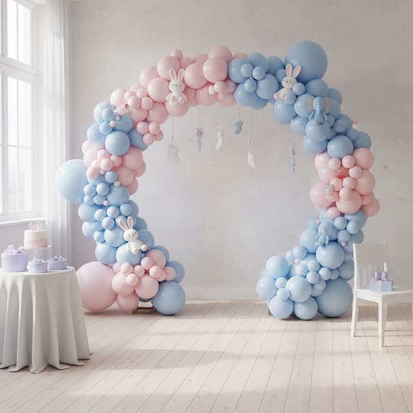 Ballonbue Rund, med Trykmonteringssystem, Kodustaar