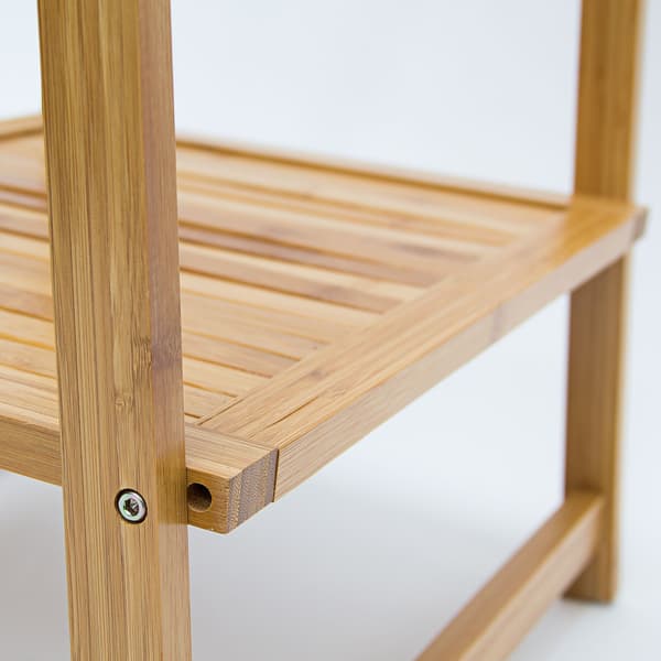 Vaateteline 158,5x51,5x40,5 cm vaalea ruskea bambu, Kodustaar