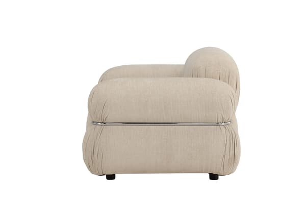 Nojatuoli Mika Beige Metalli