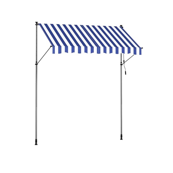 Markiisi 250x120 cm Sininen