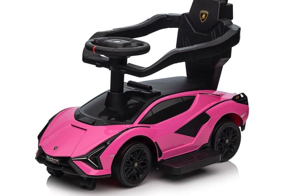 Kør-selv Skubbebil, Lamborghini Sian, Sort