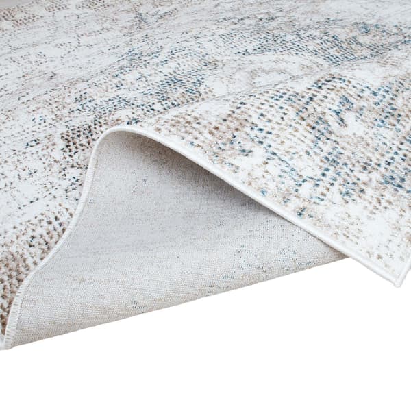 Tæppe 160x230 cm beige polypropylen