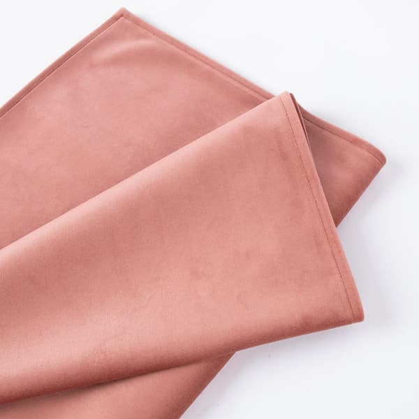 Bordstablett 43x116 cm Rosa Sammet