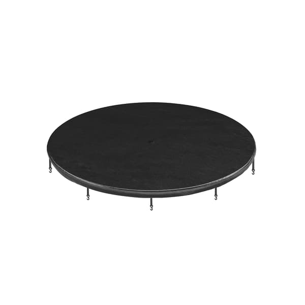 Trampolinskydd, 325 cm, Svart