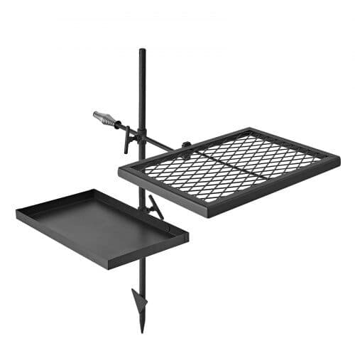 Campfire Grill Dobbelt Lag 720x435x840 mm sort