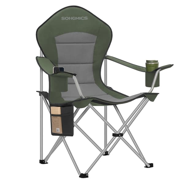 Campingstol 61x93x108 cm Grønn