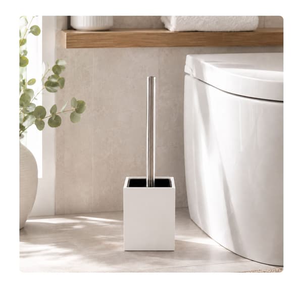 Toiletbørste og holder, 9.5x37 cm, Kodustaar