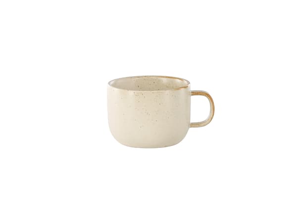 Kaffekop, Active, 10x7 cm, Beige, keramik